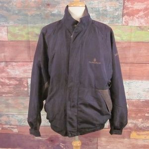 FootJoy FJ Dryjoys Black Golf Jacket Size XL Lined